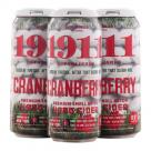 Beak & Skiff Apple Orchards - 1911 Cranberry Hard Cider (4 pack 16oz cans)