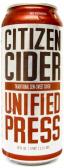 Citizen Cider - Unified Press Cider (4 pack 16oz cans)